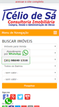 Mobile Screenshot of celiodesaimoveis.com.br